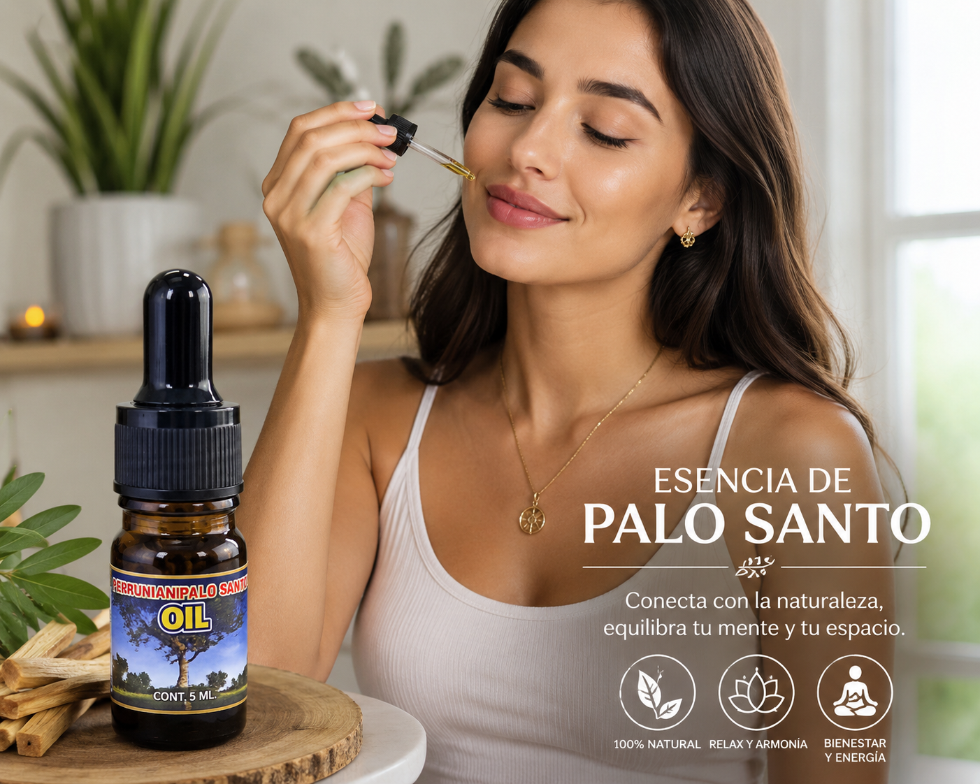 Esencia de Aceite de Palo Santo - 5ml