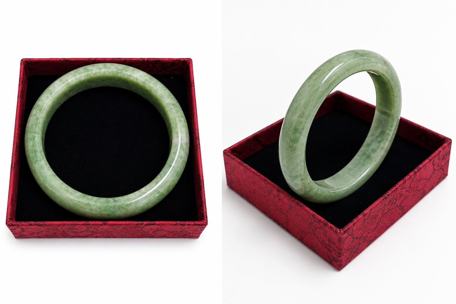 PULSERA DE BANGLE DE JADE